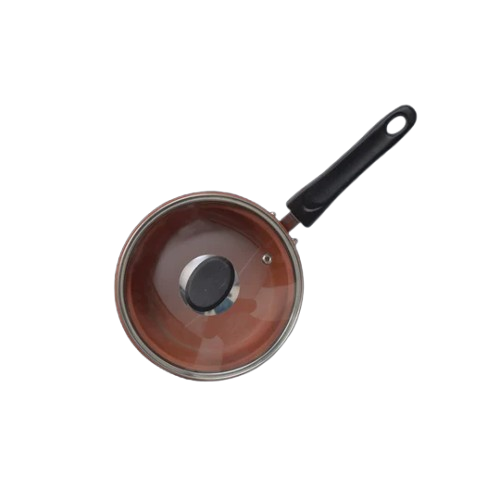 Glazed Clay Saucepan